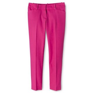 Mossimo Womens Modern Fit Ankle Pant   Vivid Pink 18