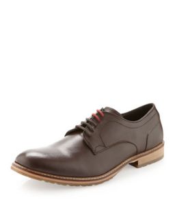 Benson Leather Lace Up Shoe, Brown