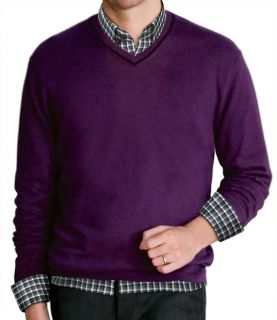 Joseph Cotton Cashmere V Neck Sweater JoS. A. Bank