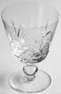 Stuart Glengarry/Cambridge Low Water Goblet   Clear, Cut, Bulbous Stem