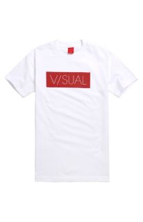Mens Visual By Van Styles T Shirts   Visual By Van Styles Core Logo T Shirt
