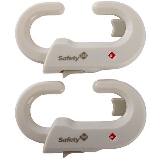 Safety 1st Grip N Go Cabinet Lock (pack Of 2) (WhiteIncludes Two (2) cabinet locksHelps keep curious children from opening off limits cabinetsSafety The product is only a deterrent. Its not a substitute for proper adult supervision.SecureTech lock indica