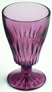 Hazel Atlas Moroccan Amethyst Water Goblet   Amethyst,Glassware 40 60S