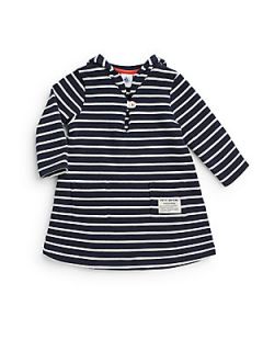 Infants Striped Top   Smoke