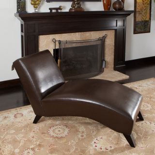 Best Selling Home Decor Furniture LLC Charlotte Chaise Lounge   Brown   234475