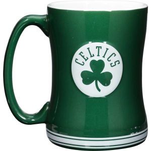 Boston Celtics Boelter Brands 15 oz Relief Mug