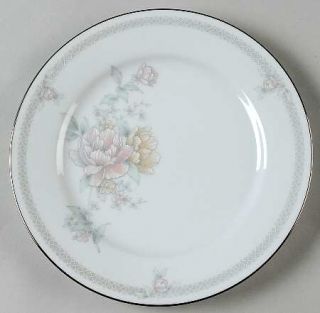 Noritake Easthampton Salad Plate, Fine China Dinnerware   Legendary, Pastel Flor