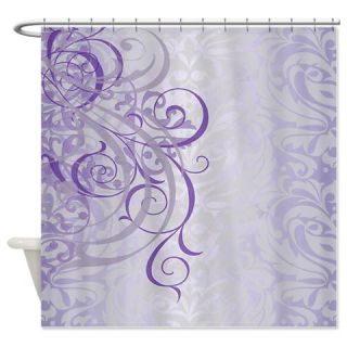  Vintage Rococo Purple Damask Shower Curtain  Use code FREECART at Checkout