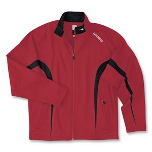 Diadora Ermano Soccer Jacket (Red)