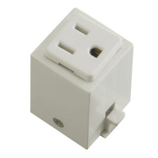 Halo L966P Power Trac Outlet Adapter White