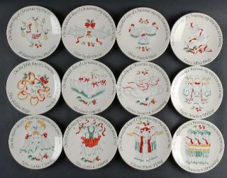 Pfaltzgraff Winterberry (Set of 12) Assorted Appetizer Plates, Fine China Dinner