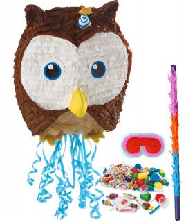 Owl Blue Pinata Kit