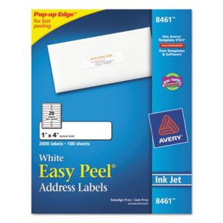 Avery Easy Peel Inkjet Address Labels