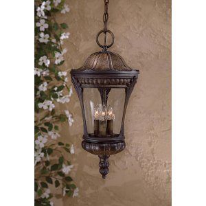 The Great Outdoors TGO 9144 407 Kent Place 3 Light Chain Hung