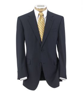 Executive 2 Button Wool Suit with Plain Front Trousers Extended Sizes JoS. A. Ba