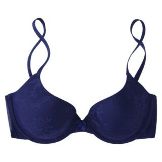 Gilligan & OMalley Womens Favorite Lace Lightly Lined Bra   Oxygen Blue 36DD