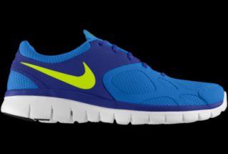 Nike Flex 2012 Run iD Custom Mens Running Shoes   Blue