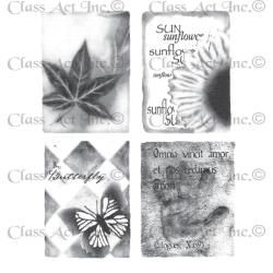 Chapel Road Cling Mounted Rubber Stamp Set 5.75 X6.75  Artishapes 2