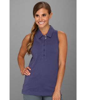 Nike Golf Sport Racerback Polo Womens Sleeveless (Purple)