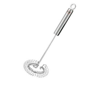 Rosle 10.6 in Spiral Whisk w/ Round Handle, Stainless Steel