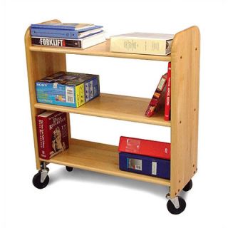 Catskill Craftsmen Library Book Truck in Natural Maple 3314