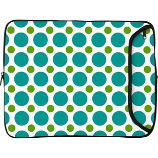 15 Designer Laptop Sleeve   Polka