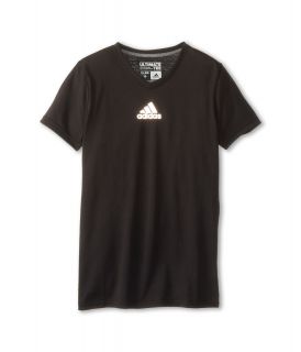 adidas Kids Ultimate S/S Top Girls T Shirt (Black)