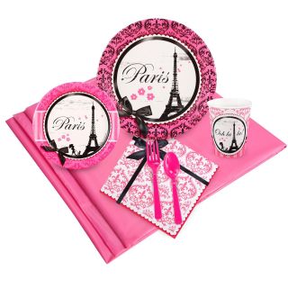 Paris Damask Just Because Party Pack for 8
