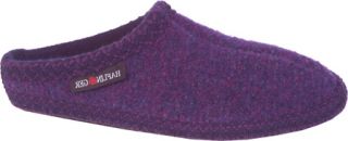 Womens Haflinger Classic Slipper   Purple Speckled Slippers
