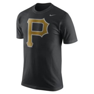 Nike Pattern Logo 1.4 (MLB Pirates) Mens T Shirt   Black