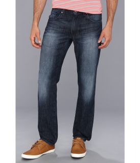 DKNY Jeans Bleecker Jean Pacific in Medium Indigo Wash Mens Jeans (Navy)