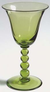 Imperial Glass Ohio Candlewick Green (Stem #3400) Wine Glass   Stem #3400, Verde