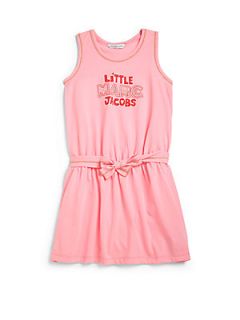 Little Marc Jacobs Toddlers & Little Girls Logo Tank Dress   Pink