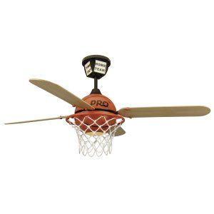 Craftmade CRA PS52BB ProStar Basketball 52 Ceiling Fan with Custom ProStar Blad