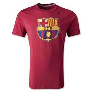 Nike Barcelona Core Basic Crest T Shirt