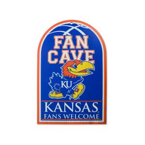 Kansas Jayhawks Wincraft 11x17 Wood Sign