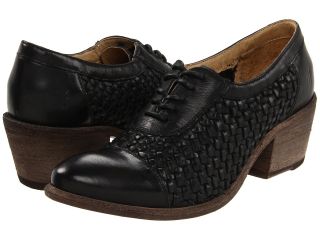 Frye Maggie Woven Oxford Womens Shoes (Black)
