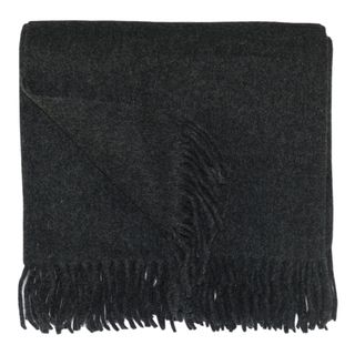 Bocasa Anthracite Woven Wool Blanket Throw (AnthraciteMaterials 100 percent pure new woolCare instructions Dry clean only Dimensions 50 inches wide x 67 inches long The digital images we display have the most accurate color possible. However, due to di