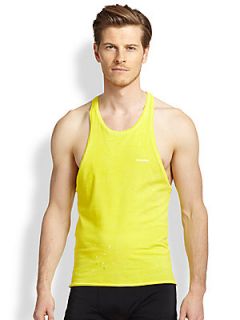 DSQUARED Ink Splatter Tank   Light Yellow