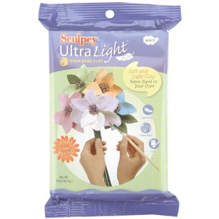 Sculpey Ultra Light Polymer Clay 8 Ounces white
