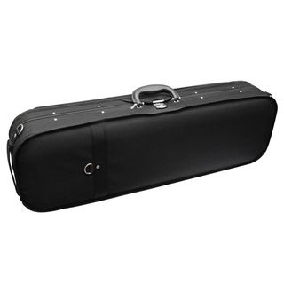 Adm Full Size Red Interior Deluxe Oblong Foam Lightweight Violin Case (BlackType of instrument Violin caseWeight 3.9 poundsImported )
