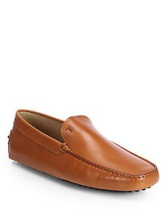 Tods Leather Drivers   Tan