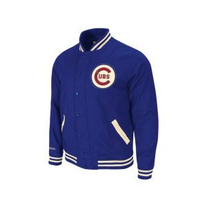 Chicago Cubs MLB Mitchell and Ness Twill Jacket