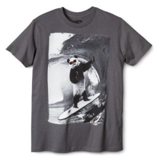 Ecom M Tee Shirts Panda Surf GREY S