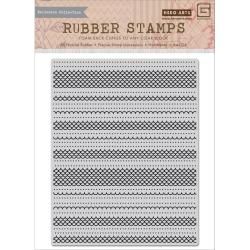 Basic Grey Rsvp Cling Stamps By Hero Arts  Small Scallop Background