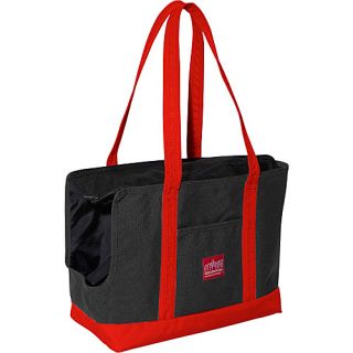 Pet Carrier Tote Bag   Grey/Red