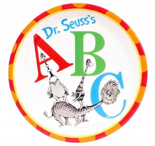 Dr. Seuss ABC   Dinner Plates