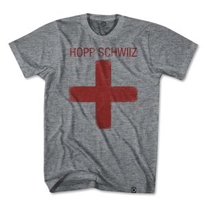Objectivo Hopp Schwiiz Cross T Shirt (Gray)