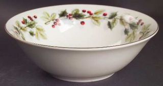 Gibson Designs Holiday Classics Soup/Cereal Bowl, Fine China Dinnerware   Light/