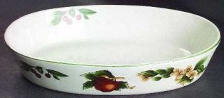 Citation Cades Cove Collection, The 13 Oval Baker, Fine China Dinnerware   Appl